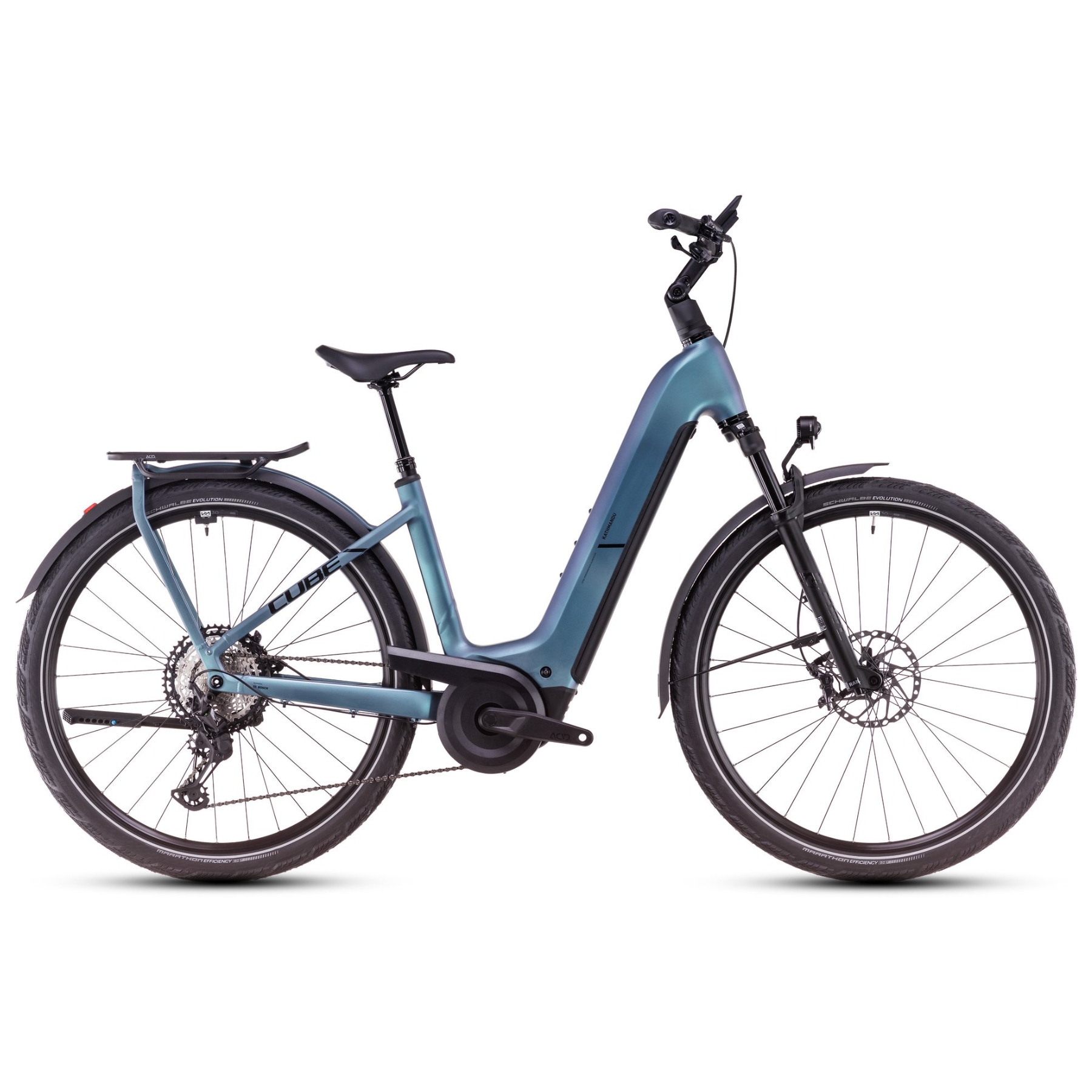 CUBE Kathmandu Hybrid SLX 800 28 Zoll E-Trekking Tiefeinstieg 2025 Bosch Performance Line CX
